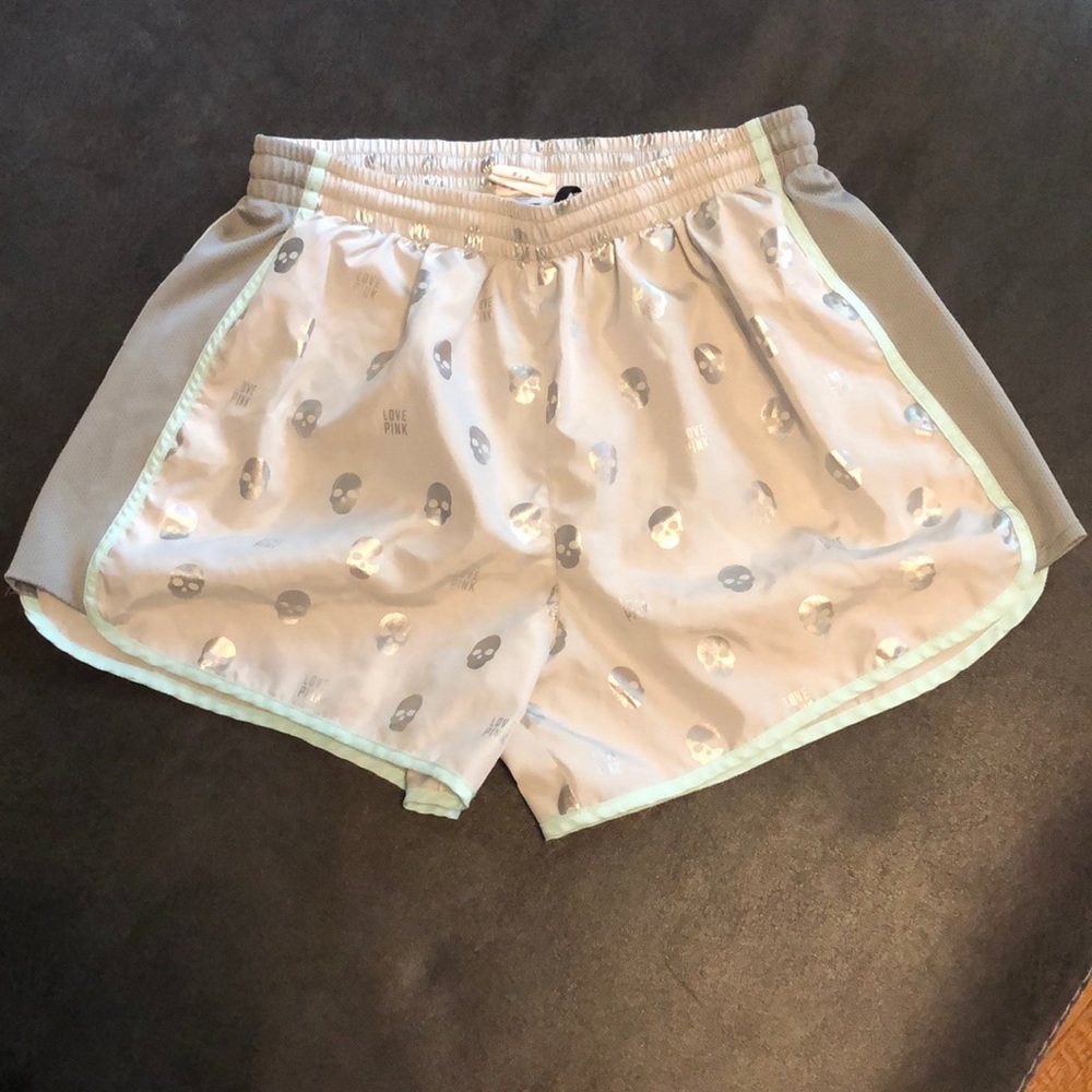 Victoria secret PINK turquoise workout shorts